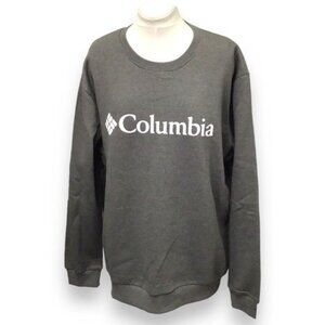 Columbia Mens Noe Valley III Crew Logo Sweatshirt, Gray, size XXL